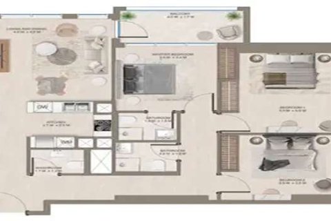 Lakás itt: Dubai Land, EAE, 1 szoba, 40 m², azonosító: 728419 - fénykép 14