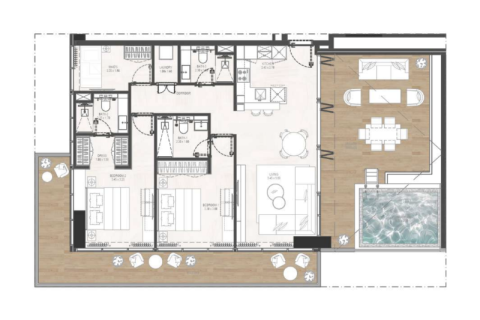 آپارتمان برای فروش در  Jumeirah Village Circle، Dubai، امارات متحده عربی  37 متر مربع ، شماره 732712 - تصویر 5