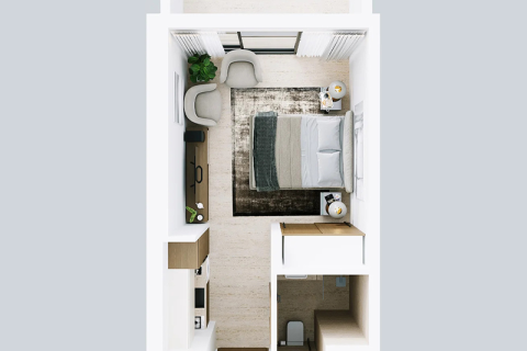 Купити квартиру в Jumeirah Village Triangle, Дубай, ОАЕ 1 кімната, 35м2, № 732710 - фото 4