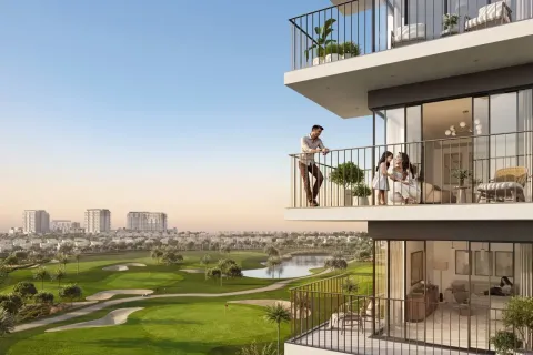 Apartmen di Dubai South (Dubai World Central), Dubai, UAE 1 bilik tidur, 62.43 meter persegi № 729516