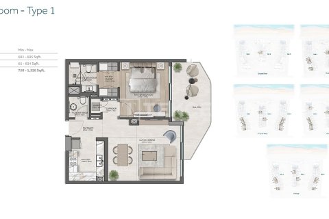Купить квартиру в Дубай, ОАЭ 3 комнаты, 163м2, № 709139 - фото 17