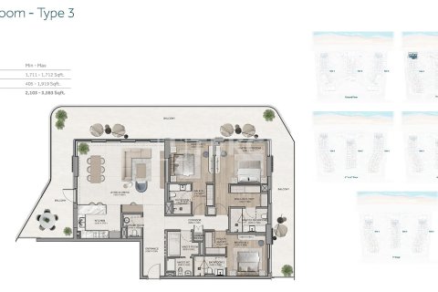 Купить квартиру в Дубай, ОАЭ 3 комнаты, 163м2, № 709139 - фото 16