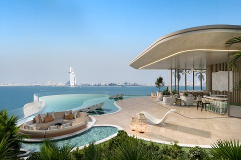 Toppleilighet i Palm Jumeirah, Dubai, Emiratene 6 soverom, 1551.32 kvm nr. 749509