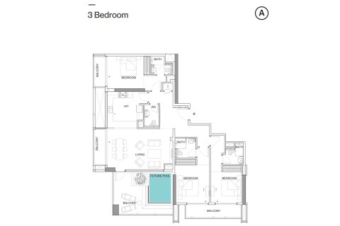 Jumeirah Village Circle, Dubai, UAE의 판매용 아파트 번호 728548 - 사진 7