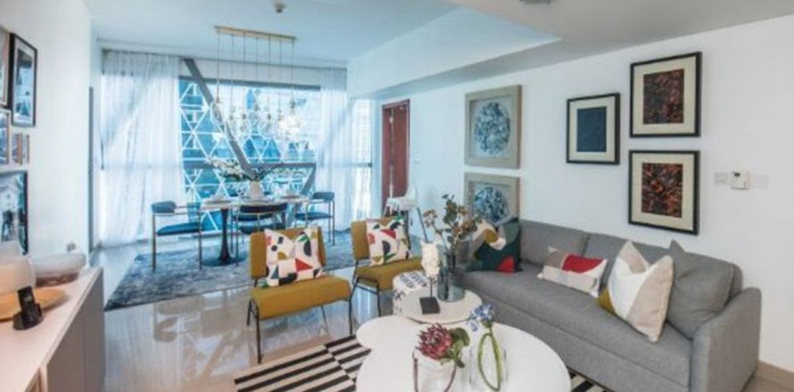דירה ב DIFC, Dubai, איחוד האמירויות 1 חדר שינה, 90.7 מ"ר מספר 678373
