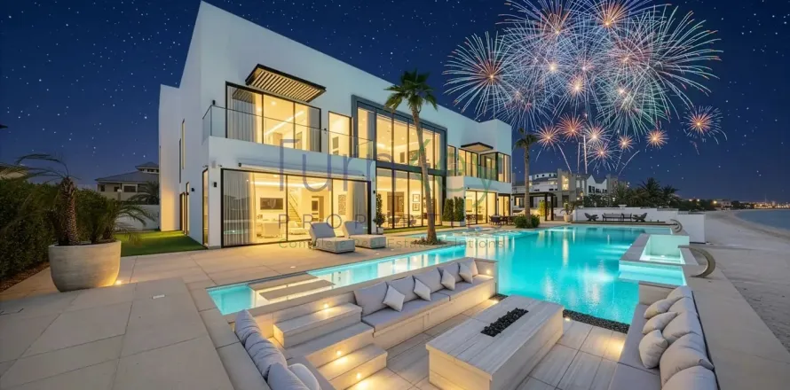 Villa i Palm Jumeirah, Dubai, Emiratene 6 soverom, 922 kvm nr. 678476