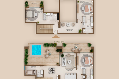 Apartament në Jumeirah Village Circle, Dubai, Emiratet e Bashkuara Arabe 1 dhomë, 39 m2. № 732833 - Foto 11