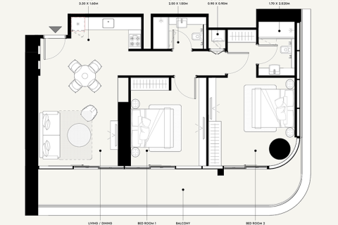 Apartman u City of Arabia, Dubai, UAE 1 soba, 30 m2 Br. 732832 - fotografija 28
