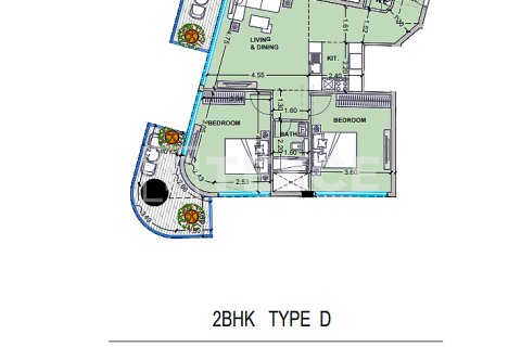 Apartamento para venda em Dubai Land, Dubai, EAU 2 quartos, 79 m2 № 709382 - foto 18