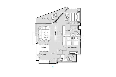 Müüa korter asukohaga Dubai, AÜE: 2 magamistoaga, 112 m² Nr 662522 - pilt 18