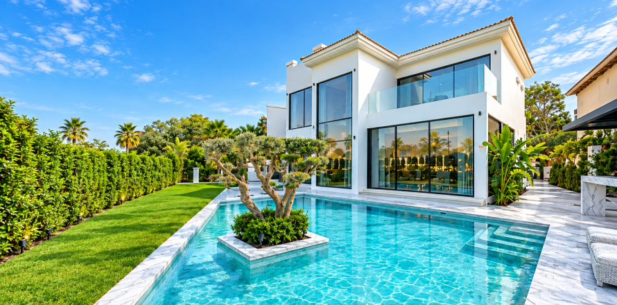 Jumeirah Islands, Dubai, UAE의 빌라 침실 5개, 932.37제곱미터 번호 757508