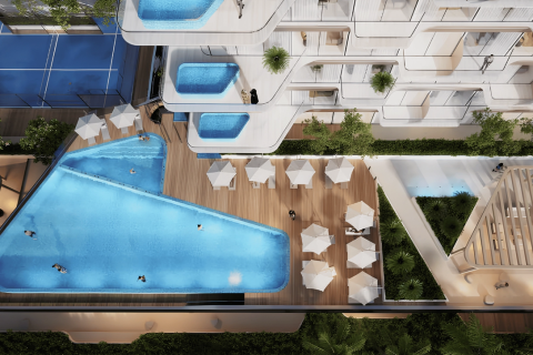 Appartement te koop in Dubai, VAE 1 slaapkamer, 78 vr.m., nr 641237 - foto 6