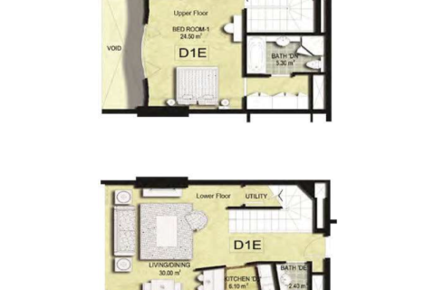 Wohnung zum Verkauf in DIFC, Dubai, VAE 1 Zimmer, 49 m2 Nr. 732487 - Foto 6