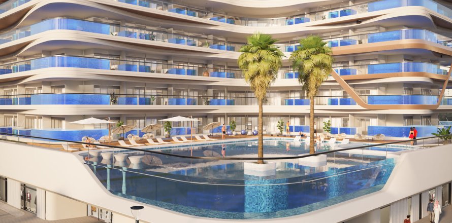 Apartament në Arjan, Dubai, Emiratet e Bashkuara Arabe 1 dhomë, 35 m2. № 732483