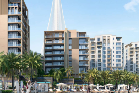 Apartmen di Dubai Healthcare City, UAE 1 bilik tidur, 84 meter persegi № 729480