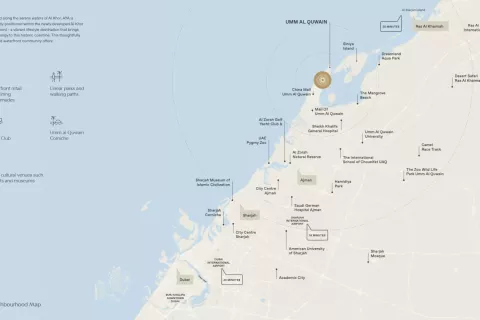 Apartman u Umm Al Quwain, UAE 1 spavaća soba, 59 m2 Br. 639711 - fotografija 5