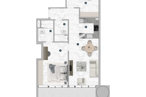Apartamento en venta en Dubai Marina, Dubai, EAU 1 habitación, 61 m2 № 690163 - foto 11