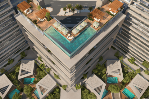 Apartemen di Al Marjan Island, Ras Al Khaimah, UEA 1 ruangan, 47 m2 nomor 690161 - foto 4
