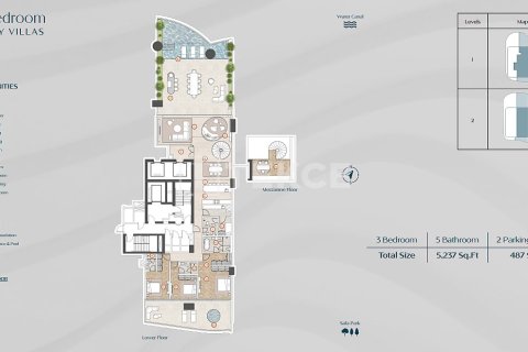 Appartement à vendre à  Al Wasl, Dubai, EAU 3 chambres, 487 m2 № 726158 - photo 23