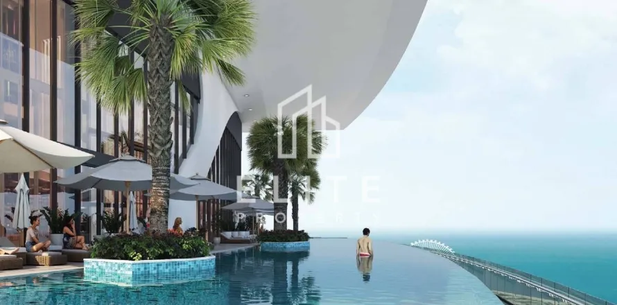 Apartmen di Dubai Harbour, UAE 1 bilik tidur, 79 meter persegi № 764598