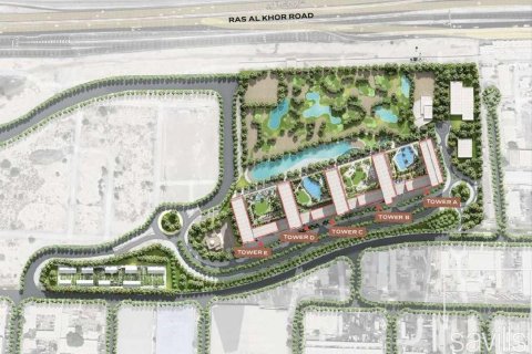 Byt v Ras Al Khor, Dubai, SAE 4 ložnice, 212.19 m² Č.: 747226 - fotografie 16
