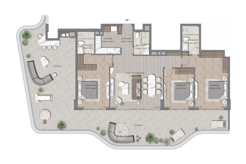 Apartment in Dubai, UAE 1 bedroom, 80 sq.m. № 690099 - photo 6