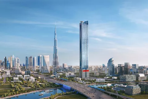 Leilighet i Business Bay, Dubai, Emiratene 1 soverom, 38 kvm nr. 639834