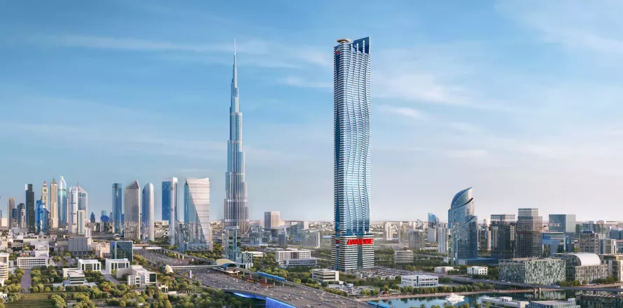 Apartemen di Business Bay, Dubai, UEA 1 kamar tidur, 38 m2 nomor 639834