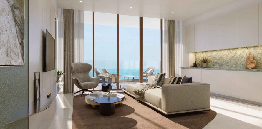 Korter asukohaga Palazzo Tissoli asukohaga Al Marjan Island, Ras Al Khaimah, AÜE: 1 toaline, 43.95 m² Nr 647251
