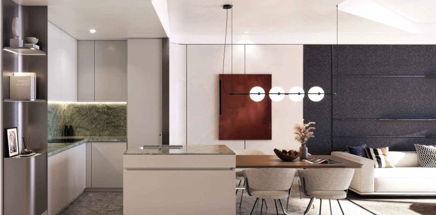 Apartment in Palazzo Tissoli in Al Marjan Island, Ras Al Khaimah, UAE 1 bedroom, 91.38 sq.m. № 647250