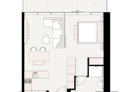 Apartment til salg i Business Bay, Dubai, UAE 1 værelse, 37 kvm № 732617 - foto 4