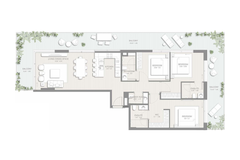 Пәтер Jumeirah Village Triangle, Дубай, БАӘ-да 1 бөлме, 39 м² № 732616 - фото 7