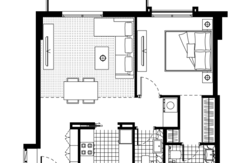 Apartmán v Jumeirah Village Triangle, Dubai, SAE 1 izba, 36 m2 č. 732622 - Fotografia 8