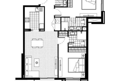 Apartmán v Jumeirah Village Triangle, Dubai, SAE 1 izba, 36 m2 č. 732622 - Fotografia 9