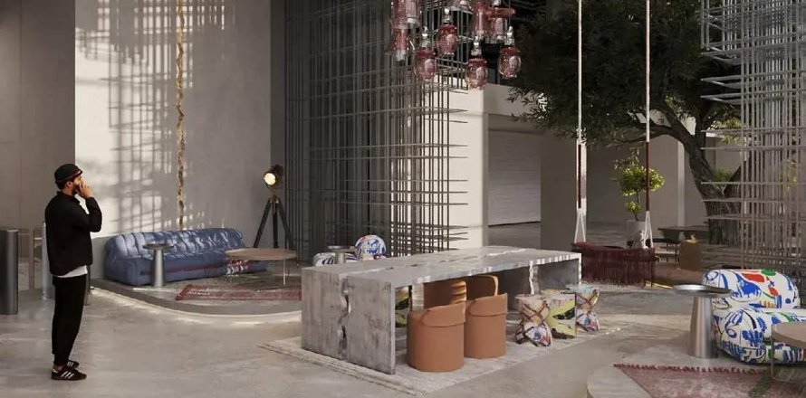 Downtown Jebel Ali, Dubai, UAE의 아파트 침실 3개, 130.06제곱미터 번호 710542