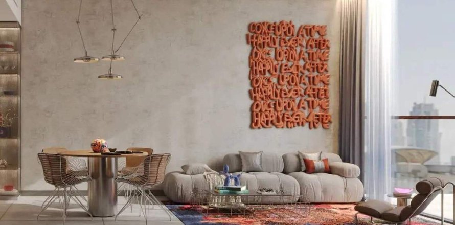 Dzīvoklis Raw District Downtown Jebel Ali, Dubaijā, AAE 1 istaba, 56.67 m2 Nr. 710540