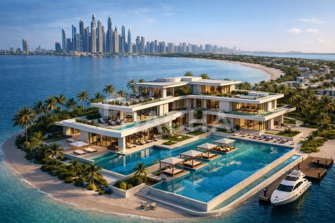 Вилла Palm Jebel Ali, Дубай, БАӘ-да 7 жатын бөлмелер, 8418 м² № 740573