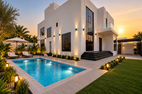 Vila di Dubai, UAE 5 bilik tidur, 929.96 meter persegi № 749601