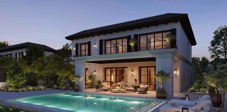 Вилла Hudayriyat Golf Estates, Al Hudayriat Island, Абу-Даби, БАӘ-да 6 жатын бөлмелер, 909.98 м² № 714073