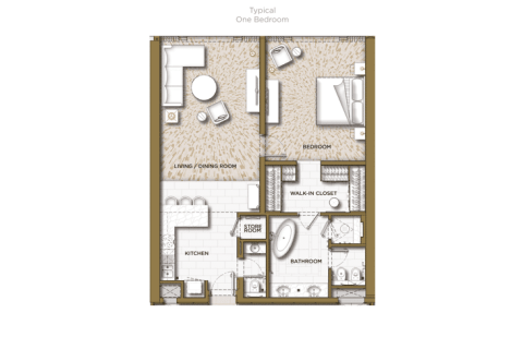 Byt v Deira, Dubai, SAE 2 ložnice, 133 m² Č.: 648189 - fotografie 4