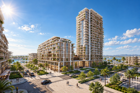 Mina Al Arab、Ras Al Khaimah、UAEにあるマンション 1ベッドルーム、58 m2 No662007