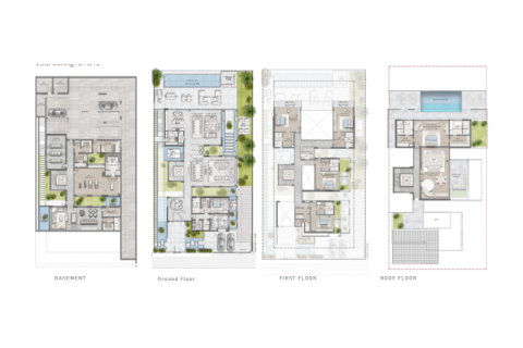 וילה למכירה ב DAMAC Hills (Akoya by DAMAC), Dubai, איחוד האמירויות  5 חדרי שינה, 1267 מ"ר, מספר 689771 - תמונה 23