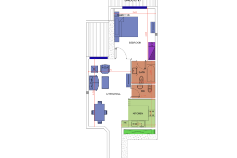 Apartment sa Downtown Dubai (Downtown Burj Dubai), UAE 1 silid, 40 sq.m. № 689768 - larawan 6