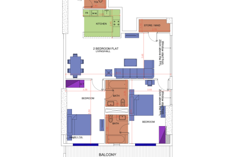 Apartment sa Downtown Dubai (Downtown Burj Dubai), UAE 1 silid, 40 sq.m. № 689768 - larawan 7