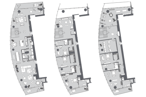 Apartament de vânzare în Dubai Marina, Dubai, EAU 2 dormitoare, 187 mp.  №689957 - poză 13