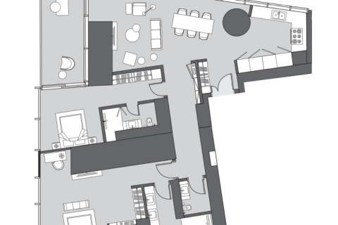 Apartament de vânzare în Dubai Marina, Dubai, EAU 2 dormitoare, 187 mp.  №689957 - poză 9