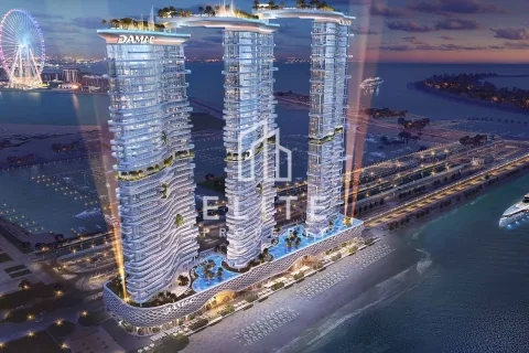 Dubai Harbour, Dubai, संयुक्त अरब अमीरात में अपार्टमेंट, 1 बेडरूम, 77 वर्ग मीटर, संख्या 764609