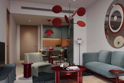 Apartemen di Business Bay, Dubai, UEA 1 kamar tidur, 52.3 m2 nomor 637602 - foto 16