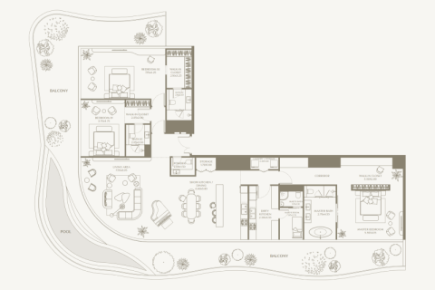 Apartment in Umm Al Quwain, UAE 1 bedroom, 64 sq.m. № 690121 - photo 11