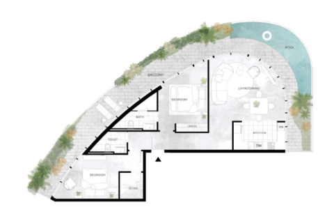 Apartment in Al Furjan, Dubai, UAE 1 bedroom, 172 sq.m. № 690119 - photo 6